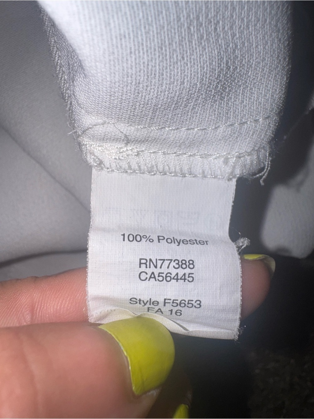 Madewell White Crepe Premier Bow Back Tee - Picture 4 of 6